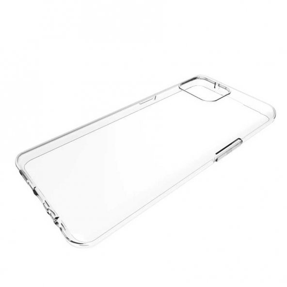 Oppo A73 Kılıf Şeffaf Süper Silikon Kapak - Resim 4
