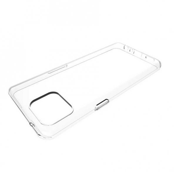 Oppo A73 Kılıf Şeffaf Süper Silikon Kapak - Resim 5