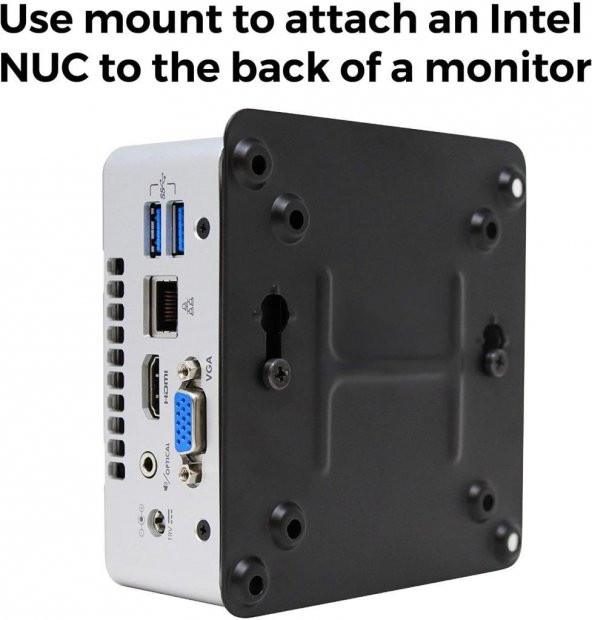 Intel NUC Mini Pc - Monitör Montaj Kiti ürün görseli 1