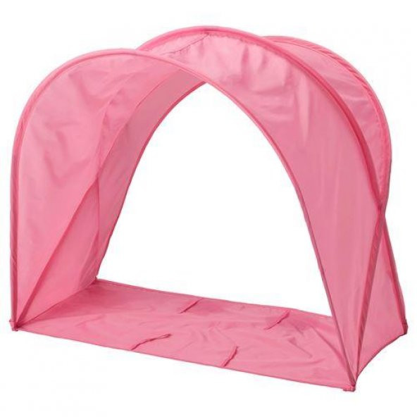 Çocuk Yatak Tentesi IKEA Pembe Renk 70/80/90 MeridyenDukkan Çocuk Yatağı Başlığı Açılır-Kapanır ürün görseli 1