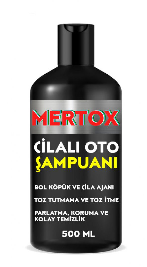 MERTOX ARAÇ ARABA OTOMOBİL OTO TEMİZLİK SETİ ÜRÜNLERİ OTO ŞAMPUANI+JANT+MOTOR+HIZLI CİLA+İÇ DETAY+LASTİK 6X500ML ürün görseli 1