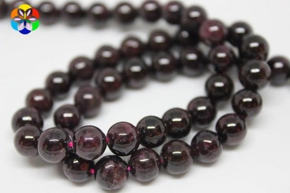Lal (Granat) (Garnet) Taşı Dizi 7mm ürün görseli 1