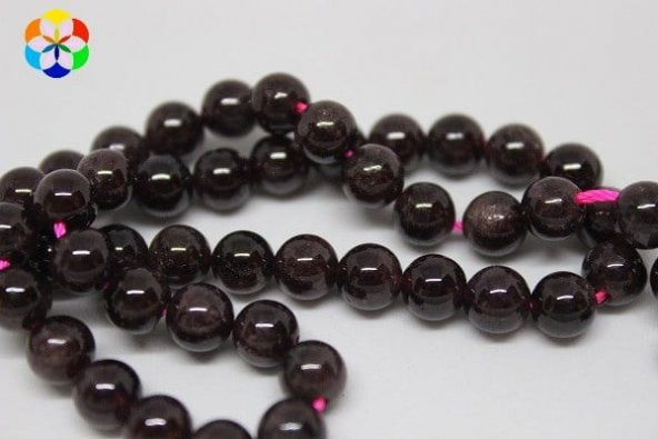 Lal (Granat) (Garnet) Taşı Dizi 6mm ürün görseli 1