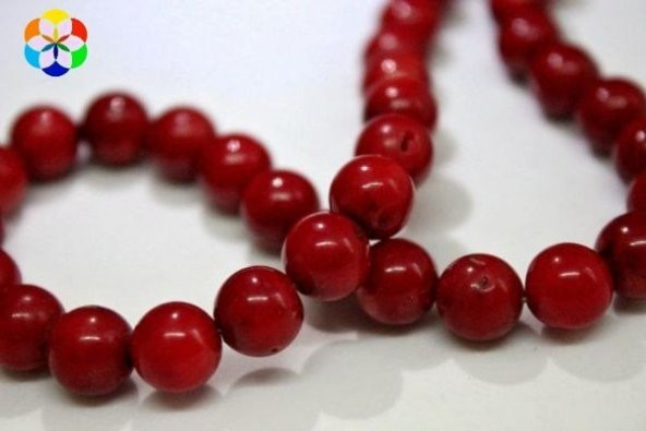 Mercan Dizi 8-9mm (Boyalıdır) ürün görseli 1