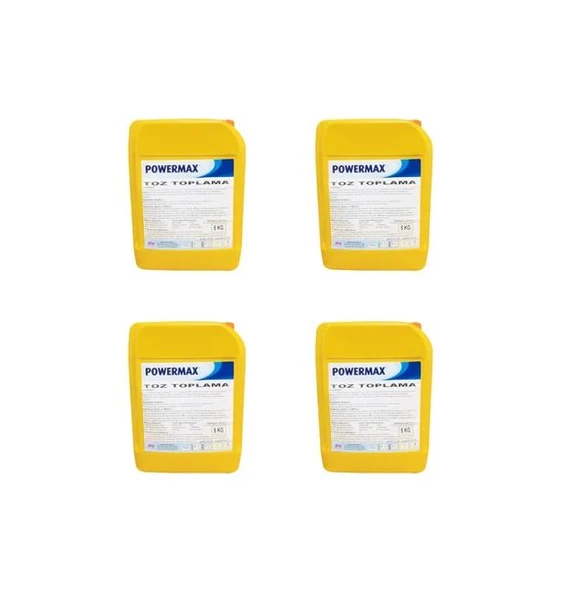 Powermax Statik Toz Toplama Maddesi Toz Toplama Deterjanı 4x5 KG1 Koli ürün görseli 1