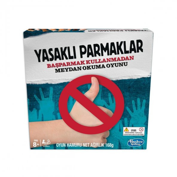 Hasbro Tabu Yıkan Meydan Okuma Oyunu Yasaklı Parmaklar ürün görseli 1