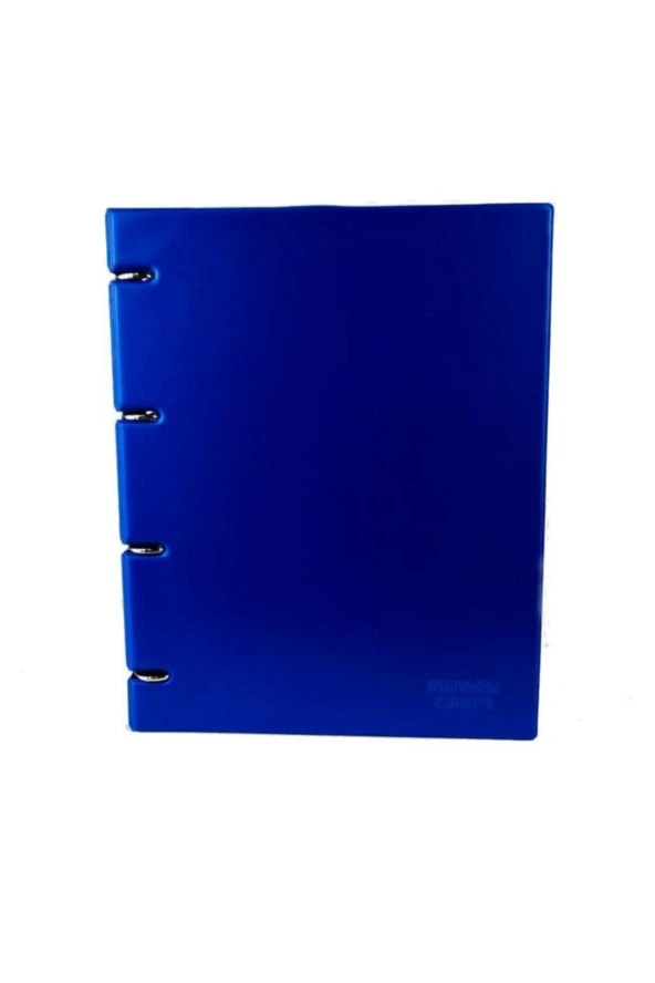 Önder Rainbow Colors A4 4 Halkalı Klasör Lacivert ürün görseli 1
