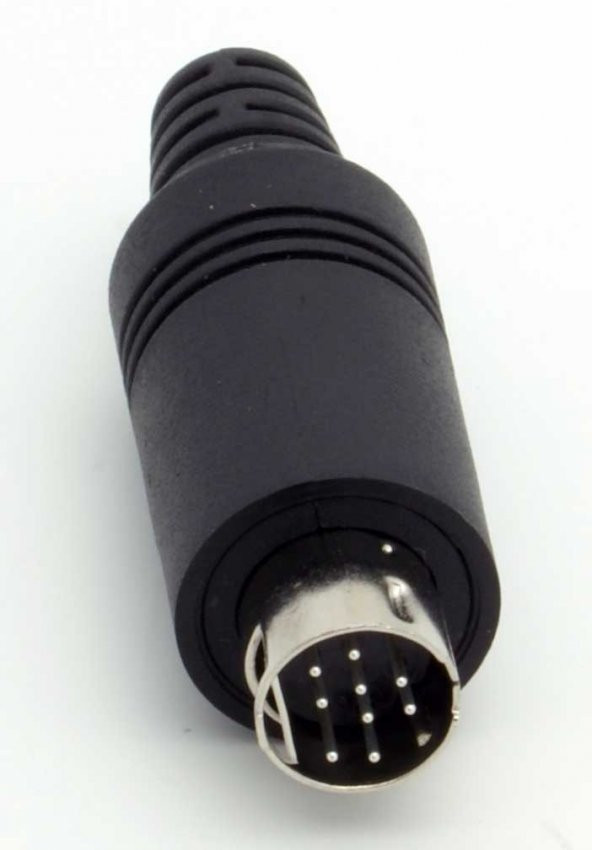 Mini Din Erkek Konnektör - 9 Pin ürün görseli 1