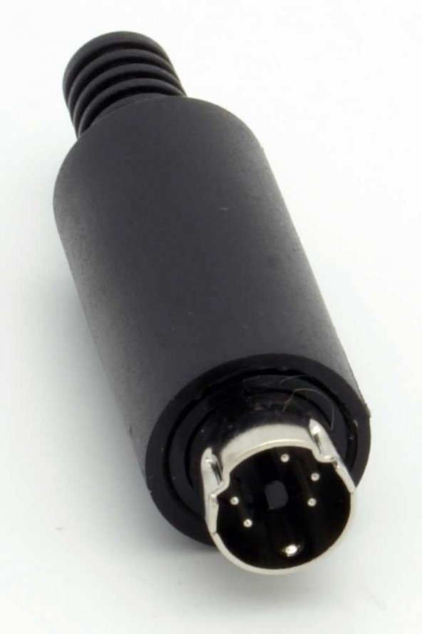 Mini Din Erkek Konnektör - 5 Pin ürün görseli 1