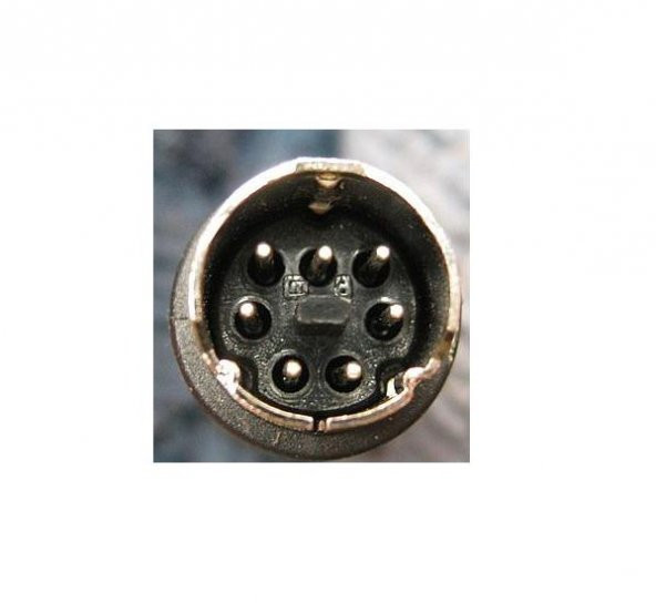 Mini Din Erkek Konnektör - 7 Pin - Resim 2