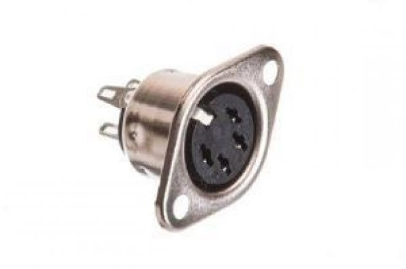 Din Panel Tipi Dişi Konnektör - 4 Pin ürün görseli 1