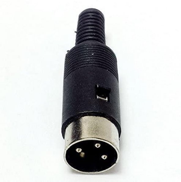 Din Konnektör 3 Pin - Erkek ürün görseli 1