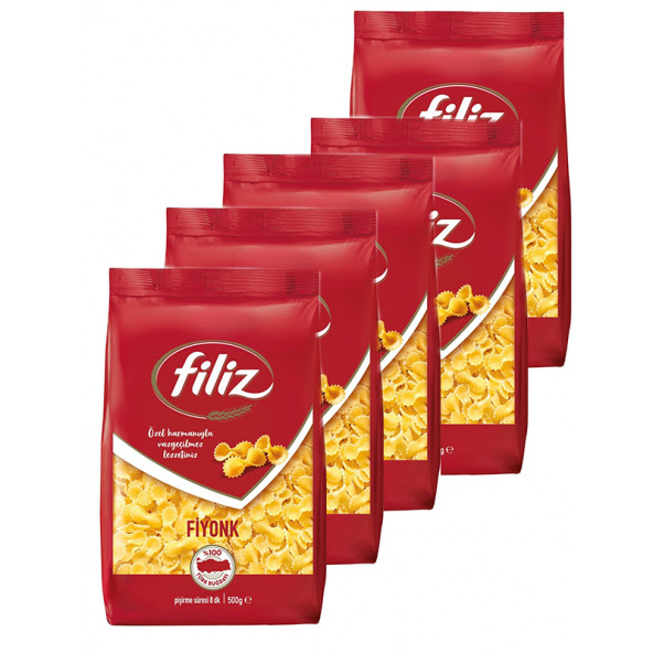 Siftaholsun Filiz Makarna Fiyonk 500gr x 5 Adet ürün görseli 1