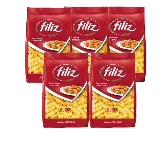 Siftaholsun Filiz Makarna Burgu 500gr x 5 Adet ürün görseli 1