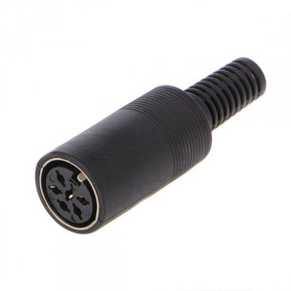 Din Dişi Konnektör - 6 Pin ürün görseli 1