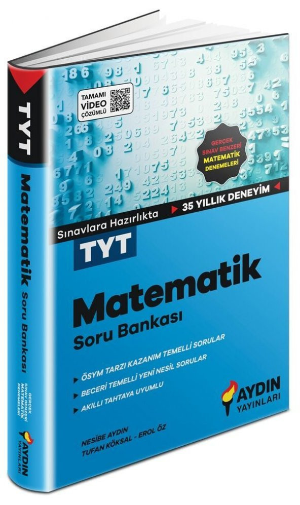 Aydın Yayınları TYT Matematik Soru Bankası ürün görseli 1