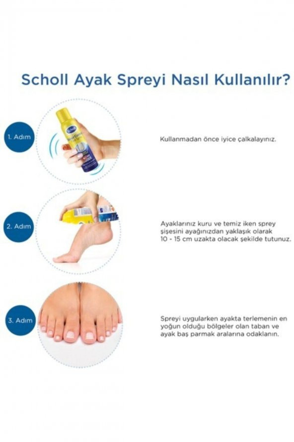 Koku Önleyici Ayak Spreyi - Resim 4