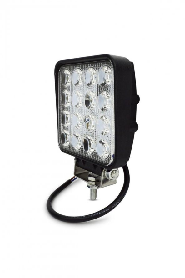 4 Adet 16 Ledli Off Road Çalışma Ve Sis Lambası 48watt 12 & 24 Vo ürün görseli 1