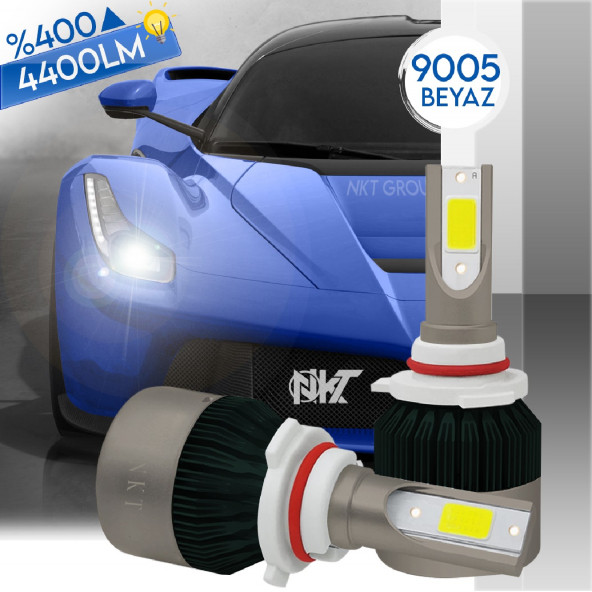 9005 White Beyaz Led Xenon Far Ledi Led Zenon Far Ampulü ürün görseli 1