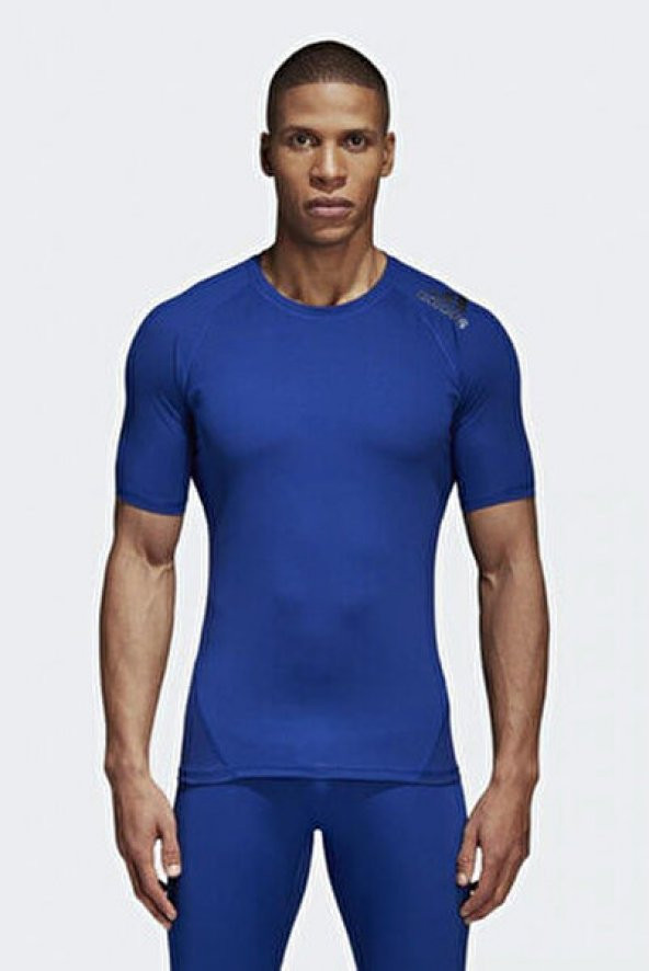 adidas Erkek Antrenman T-shirt - MAVİ - CD7170 ürün görseli 1
