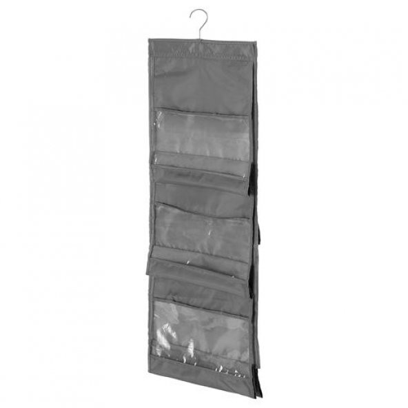 Bölmeli Düzenleyici IKEA Ölçü 39x93 cm MeridyenDukkan Gri Renk Şeffaf Dolap İçi-Çok Amaçlı Organizer ürün görseli 1