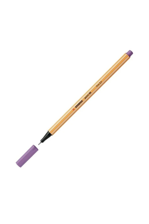 Stabilo Point 88 Fineliner 0.4 mm İnce Uçlu Keçeli Kalem Gri Menekşe 88/62 (10 Lu Paket) ürün görseli 1