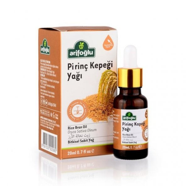 Arifoğlu Pirinç Kepeği Yağı 20 ML - Resim 2