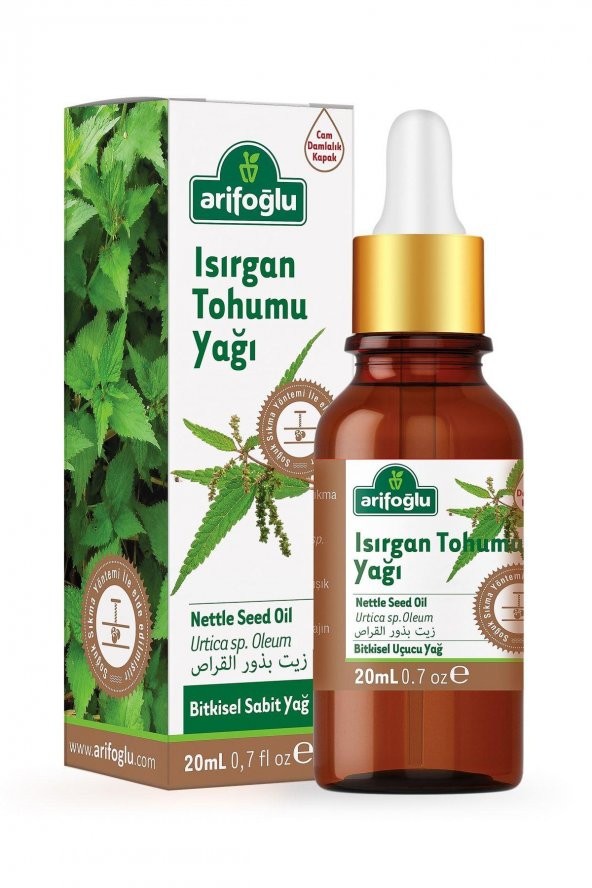 Arifoğlu Isırgan Tohumu Yağı 20 ML ürün görseli 1