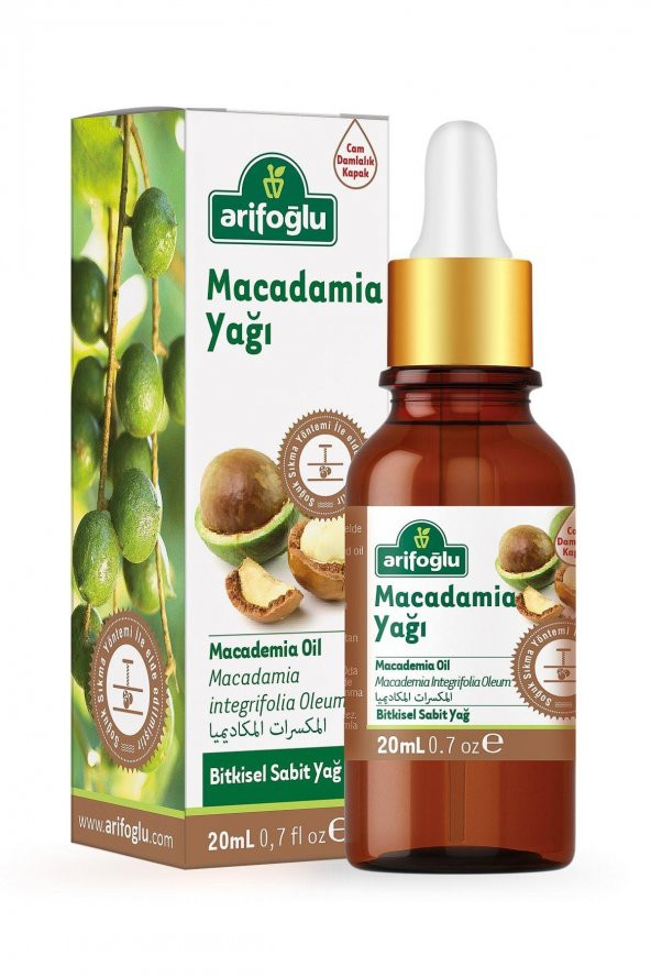 Arifoğlu Macadamia Yağı 20 ML ürün görseli 1