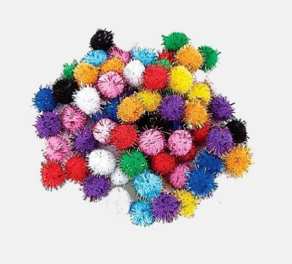 PUTI PONPON METALIK 20mm 50 LI (4483) ürün görseli 1