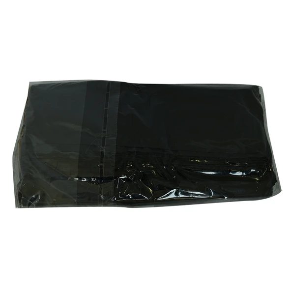 Büyük Boy Atlet Geri Dönüşüm Granül Çanta Poşet 52X33 Cm Kalın Siyah 1000 Gr 1 Paket ürün görseli 1