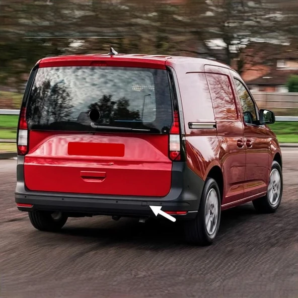 VW Caddy 2021-2024 Arka Tampon Çeki Çekme Demiri Kapağı 2K7807441A ürün görseli 1