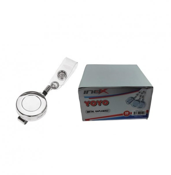 INOX YOYO KART AKSESUAR YUVARLAK KROM 50 LI(01227) ürün görseli 1