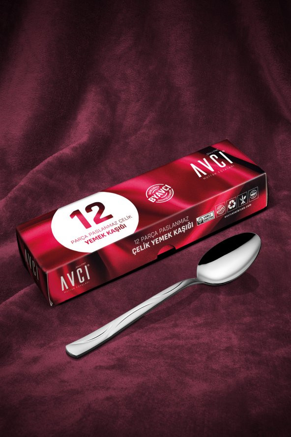 Ay Işığı 12 Adet Yemek Kaşığı ürün görseli 1