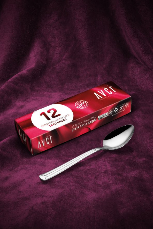 Yakamoz 12 Adet Tatlı Kaşığı ürün görseli 1