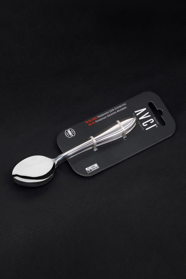 Elit 6 Adet Tatlı Kaşığı 18/10 Paslanmaz Çelik 2 mm ürün görseli 1