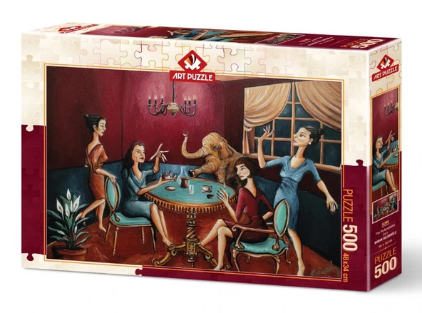 Art Puzzle Falcı 500 Parça Puzzle ürün görseli 1