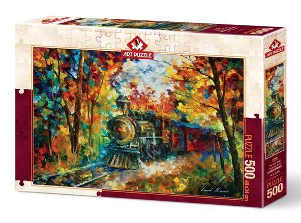 Art Puzzle Sonbahar Treni 500 Parça Puzzle ürün görseli 1