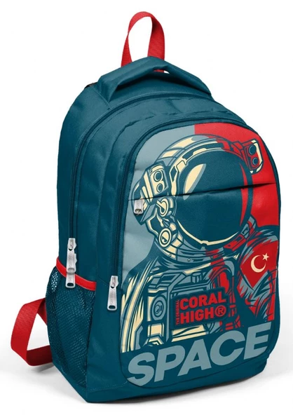 Coral High Astronot Erkek Çocuk İlkokul Ortaokul Sırt Çantası ürün görseli 1