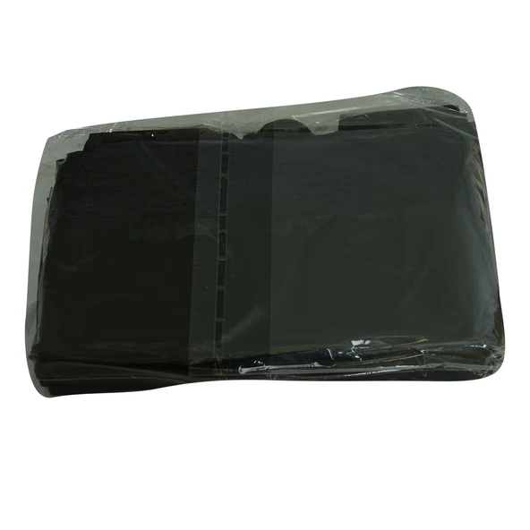Küçük Boy Atlet Geri Dönüşüm Granül Çanta Poşet 40X25 Cm Kalın Siyah 1000 Gr 1 Paket ürün görseli 1