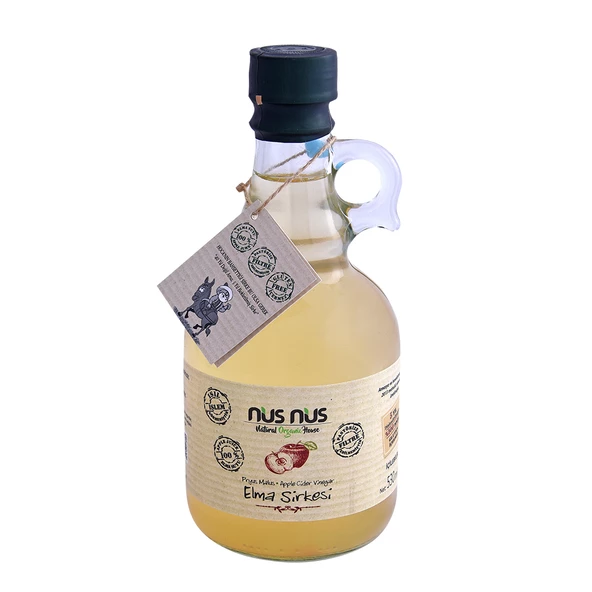 Nusnus Elma Sirkesi 500 Ml ürün görseli 1