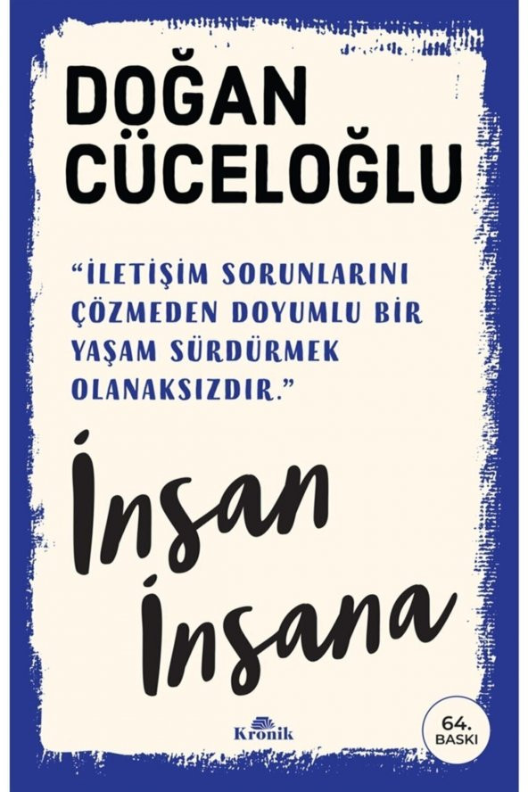 İnsan İnsana Doğan Cüceloğlu ürün görseli 1