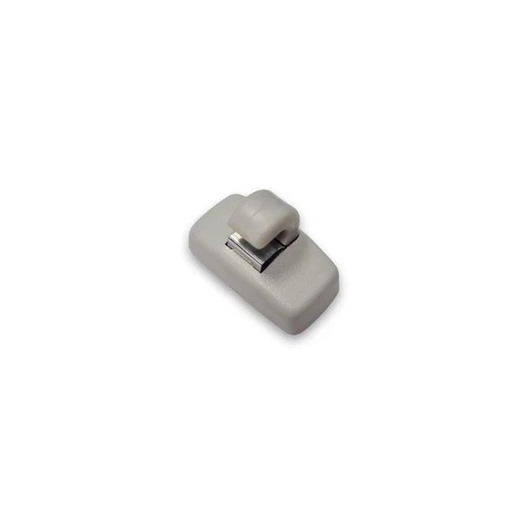 Seat Toledo 2005-2009 Güneşlik Tutucu Klipsi Kanca Gri 3B0857561B ürün görseli 1