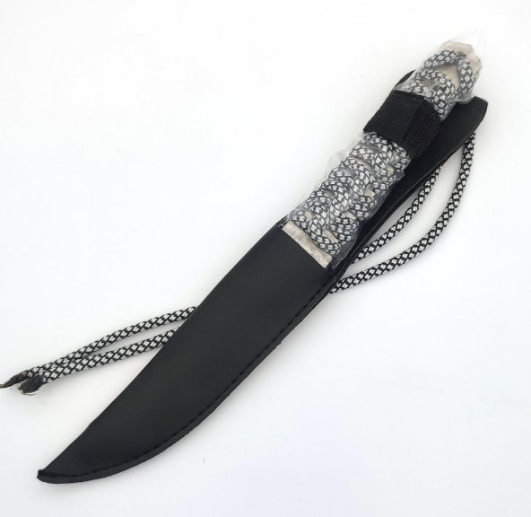 Valkyrie Aus-5A Outdoor Paracordlu Kamp Bıçağı - Resim 5