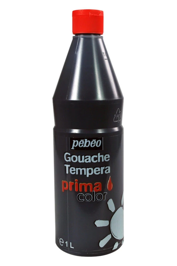 Pebeo Guaj Boya Primacolor 1 Litre Ivory Black ürün görseli 1