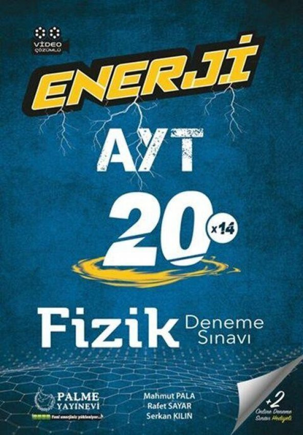AYT Fizik Enerji 20 Deneme Palme Yayınları ürün görseli 1