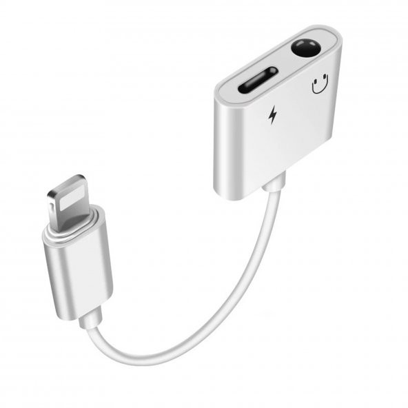 Winex 2in1 Lightning to 3.5mm+Lightning Şarj Adaptör Dönüştürücü ürün görseli 1