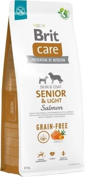 Senior Light Tahılsız Somonlu Yaşlı Köpek Maması 12 Kg ürün görseli 1