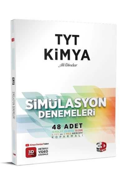 Tyt 3d Simülasyon Kimya Denemeleri ürün görseli 1