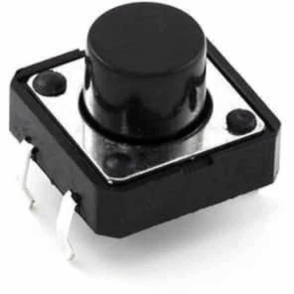 12x12x7 mm Tach Buton (4 Bacak) ürün görseli 1